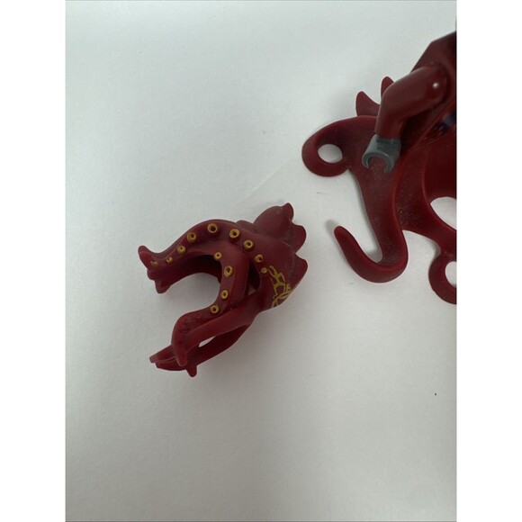 Lego Atlantis Lobster Guardian Minifigure 7985 with trident + Squid Warrior 8061 - Picture 10 of 10